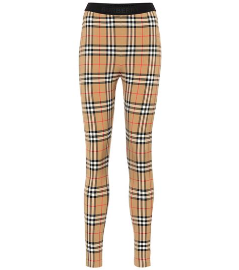 fake burberry leggings|burberry nova check legging.